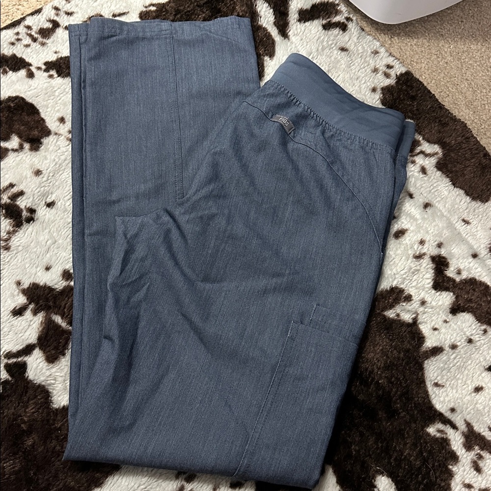 Figs Women's Scrub Pants in Blue